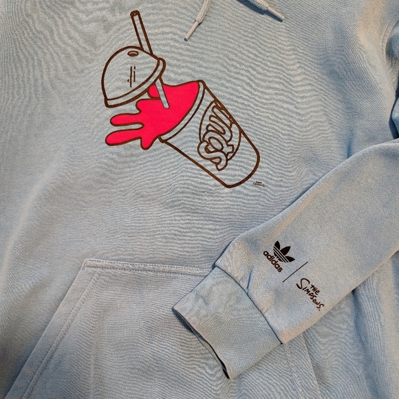 Adidas X The Simpsons Squishee Hoodie Size small - Picture 4 of 7